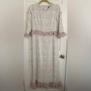 Dainty Jewells Black and White Polka Dot Dress